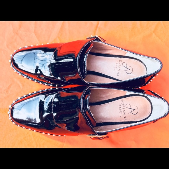 Adrianna Papell Patent Leather Loafers - Picture 3 of 5